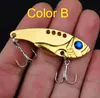 5pc الشفرة المعدنية VIB Fishing Lures ملعقة صلبة الباس 5 سم 11g الاهتزاز الاصطناعي crankbait230r