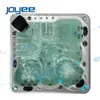 Joyee ao ar livre jacuzzi spahg 5 pessoas hydro spa piscina jacuzi caseiro hidromassagem/ banheira de massagem confortável