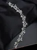 Человеки ультрамодные тиары свадебные волосы ювелирные изделия хрустальные аксессуары ручной работы женское головное уборное выпускное отверстие для волос серебро жемчужина повязки