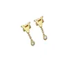 Fashion Charm Stud oorbellen aretes voor vrouwen feest bruiloft liefhebbers cadeau sieraden verloving met doos NRJ5950484