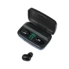 A10S TWS Słuchawki Bluetooth 5.0 Bezprzewodowe słuchawki douszne z wyświetlaczem ładunkowym Mini Stereo Stereo Headset dla smartfona
