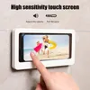 Scatole portaoggetti Contenitori Bagno Telefono impermeabile Custodia durevole Generazione Punch - Supporto mobile per touch screen a parete302p