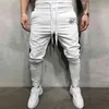 Siksilk jogging män sport sweatpants löpande byxor gym byxor män joggare bomull spårpants smal passform byxor bodybuilding byxor g0104