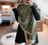 Shawls Scarf women luxury winter European and American imitation cashmere doublesided warm scarf long shawl GC5882486