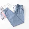 M-5XL Oversize High Waist Women'S Trousers Denim Loose Streetwear Jeans Vintage Girls Woman Pants Wide Leg Femme Pantalon 210423