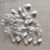 10mm męski szklany szklany palnik rury pyrex tytoń wygięty miska haishs adapter grube bong przezroczyste rury palenia shisha tube rurowe paznokci porywacz jumbo akcesoria