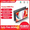 Teclast M40 Pro 10.1 ''tablette 1920x1200 6 go RAM 128 go ROM UNISOC T618 Octa Core Android 11 4G réseau double Wifi