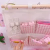 Storage Bags Lovely Pink Wall Mounted Wardrobe Organizer Sundries Bag Girls Jewelry Hanging Pouch Hang Cosmetics Toys