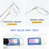 Design Fashion Small Cat Eye Reading Glasses Women Anti Blue Light Presbypia Reader com lente de alta visão CR39 175 óculos de sol