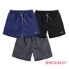 Men's Shorts Varsanol Brand 2021 Casual Of Man Summer Polyester Elastic Waist Mid Male High Quality S1