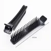 Grandes tamanhos de cabeleireiro braçadeiras grampos de cabelo com pente de plástico pêlos grampo DIY salão tintura tintura estilizar ferramentas um pc um saco opp pcs 50 pcs muito