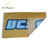 NCAA UC Santa Barbara Gauchos Bandeira 3*5 pés (90cm*150cm) Bandeira de poliéster Decoração de banner bandeira de jardim de casa voadora Presentes festivos