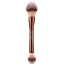 Hourglass Veil Powder Makeup Brush Double-ended Powders Highlighter Setting Cosmetics Brushes Ultra Soft Synthetic Hair Free Ship 10