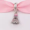 Kit per creazione di gioielli sorella in argento sterling 925 pandora Badminton Birdie Ciondola catena con ciondoli Braccialetti fai da te per donne perline ragazze adolescenti collane braccialetto regalo 799025C01