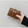Ontwerpers s Billfold Paris Plaid Style Designer Mens Wallet Women Purse High-End Wallets Handtas