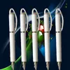 Sublimação em branco caneta esferográfica branco DIY publicidade negócio transferência de calor impressão gel caneta rrf13357