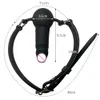 Massage Dildo Gag Adjustable Silicone Lockable Ball for BDSM Games Penis Mouth Gag SM Cock Adult Sex Toys Harness Bondage Restrain5131114