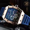 202m2 The New R Mens Watch Top Brand Luxury Watchews Men's Quartz Automatic Wristwatches DZ Male Clock336D