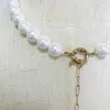 淡水真珠のネックレス手作りショートネックジュエリーブラックストーンペンダント宴会結婚式の女性の魅力を追加服アクセサリーネックレス