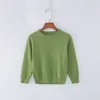 Korean boys and girls pure sweater Children's clothing autumn 7088 07 210622