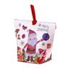 50% Off S508 Cartoon Chritmas Dekorationer Candy Bag New Year Presentkassar Cookie Självhandgjorda DIY Plastförpackningsväskor Item500pcs