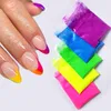 ombre kolor nail