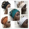 Vendendo Mulheres Headtie Gele Turbante Cap Feminino Africano Chapéu Head-Wrap Cap Auto Gele Nigeriano Turbante Auto 210702