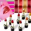 Hoge kwaliteit glans metalen metalen kleur vochtinbrengende lippenstift waterdichte langdurige make-up voor vrouwen