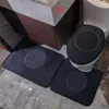 Fashion Printed Toilet Seat Covers Bathroom Toilets U Shape Mats 3pcs Sets Comfortable Non Slip Home Doormat Carpet254M