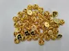 Chiodi da 12 mm chiusura a spillo oro argento ottone fermacravatta tac farfalla pin back frizione per risultati di gioielli spille tenda2061