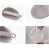 Baking Silikon Värmeisolering Klipp BBQ Mitt Anti Scalding Slip Handskar Hushållsskålugnar Mikrovågsugn Bricka Pott Skål Skålar Mitts TR0045