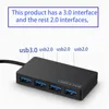 Notebook USB-hubs 3.0 Hoge snelheid externe 4 poorten Adapter Splitter Hub Expander voor MacBook PS3 Xbox Laptop PC Computer Accessoires Nieuw