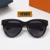 Mat Black Cat Eye Dames Zonnebrillen Dames Discounted Designer Eyewear Reding Trip UV400T Catwalk Show bril Big Round Retro Mode