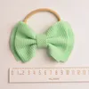 20-kleuren kinderen dubbellaags strik nylon hoofdband kleine haaraccessoires baby foto hoofddeksels