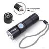 2021 HOT 3 MODE TUCTICAL FLASH LIGHT TORCH MINI ZOOM القابلة لإعادة شحنها USB LED LED LANTERNA LANTERNA للسفر في الهواء الطلق