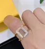 Luxurys Designer ouro prata marca anéis para senhora mulheres festa amantes casamento presente de noivado desenhista diamante anel de diamante moda jóias com caixa