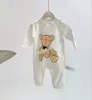 Bebek Tulum Kız Erkek Ekose Tulum Uzun Kollu Giyim Çocuk Karikatür Kısa Kollu Bebek Romper Toddler Tasarımcısı Çocuk Giysileri