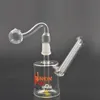 Dunkin Dabs Glass Oil Burner Bong Birdcage Percolator Recycler Ash Catcher Dab Rig Bong Bubbler con 14mm Banger Oil Nail Pipes Cheaepst