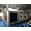 Various sizes Inflatable Car Painting tent with flitters mobile small used inflatables cars spray paint booth for sale