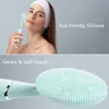 Facial Cleansing Brush Waterproof Silicone Cleanning Tool Electric Face Vibration Massager Pore Cleaner Blackhead Removal Device