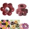 DIY Donut mögel efterrätt Fondant Mold Donut Cakes Moulds Handgjorda Söt mat Cutter Maker Bakeware Baking Cookie Cake By Sea Rre12652