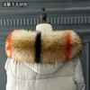 Women Luxury Fur Collar Faux Raccoon Fur Winter Coat Scarves Big Size Warm Men Children Jackets Decor Female Fashion Wraps Cg08 H0923