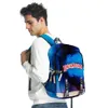 Backwoods Backpack 3D Ink Painting Shoulder Pack Pen Bag Traveling School Bags For Cigar Packs Laptop Outdoor Hiking E Cigs Cases DHL a51