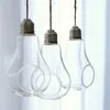 Storage Bottles & Jars 24 X D8 13cm Hanging Terrarium Flower Plant Glass Vase Light Bulb Shape Home Wedding Decor269q