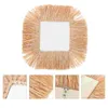 Mirrors 1Pc Makeup Mirror Woven Decorative Ornament Wall Hanging