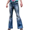 6s Jeans Gentlemen Big Fleared Bootcut Been Broes Loose Man Designer Classic Denim Bell Bottom Men039s Byxor Reign9594714