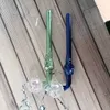 Glas bong vattenrör heady olja dab riggar hookah skalle form 15 mm kostym bar tjock rökning hookahs bongs för vuxen gåva