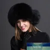 Зимняя теплая женская шапка из 100% натурального меха енота, русская шапка-бомбер из натурального меха с ушами для женщин, заводской экспертный дизайн Qual225y