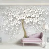 white embossed wall paper