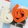 Men's Socks Long Tube High Help Sixth Uncle Orange Pile Men And Women Tide Card Japanese Vintage Pure Color Cotton